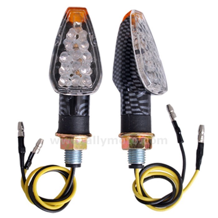 29 Turn Signal Indicator Bulbs Amber 14 Led Light 12V@2